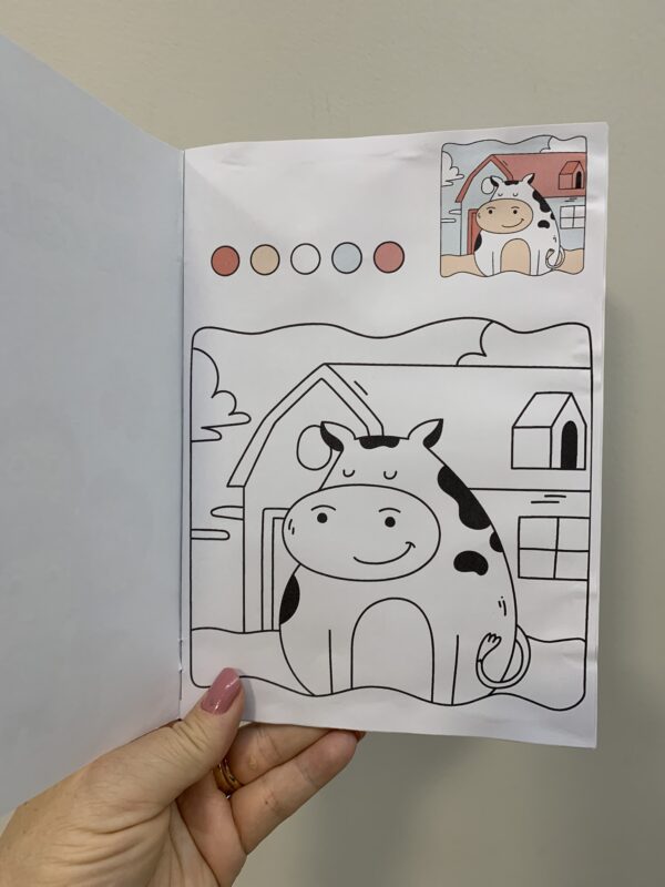Revistinha de colorir, pôster para fotos e caixinha para bombons - Image 9