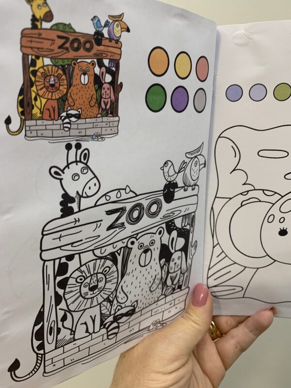 Revistinha de colorir, pôster para fotos e caixinha para bombons - Image 8