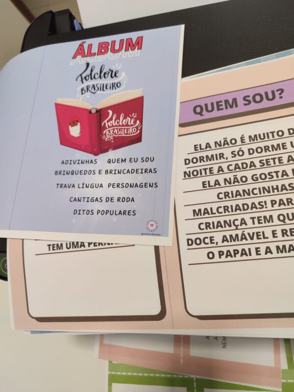 Álbum de Figurinha do Folclore - Image 6