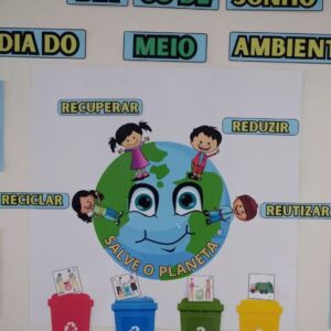 Kit Mural Meio Ambiente do Mundinho