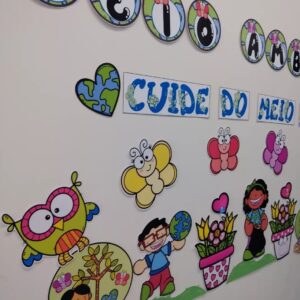 Mural Meio Ambiente Primavera