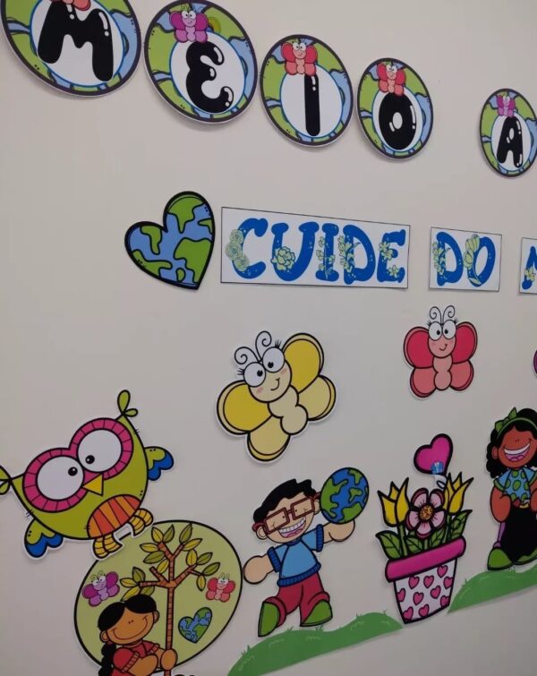 Mural Meio Ambiente Primavera - Image 3