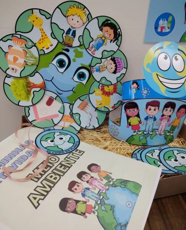 Kit Mural Meio Ambiente do Mundinho - Image 2
